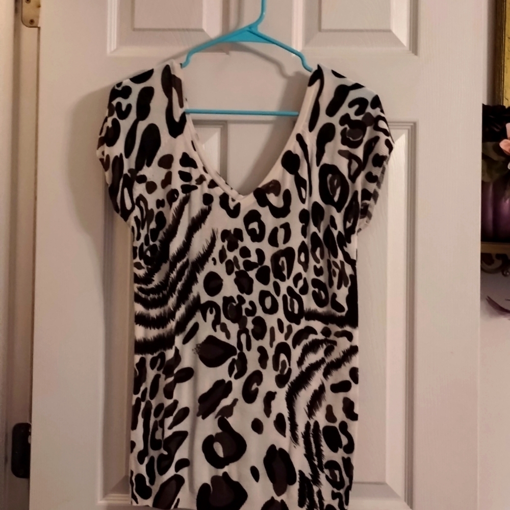 Animal Print Top